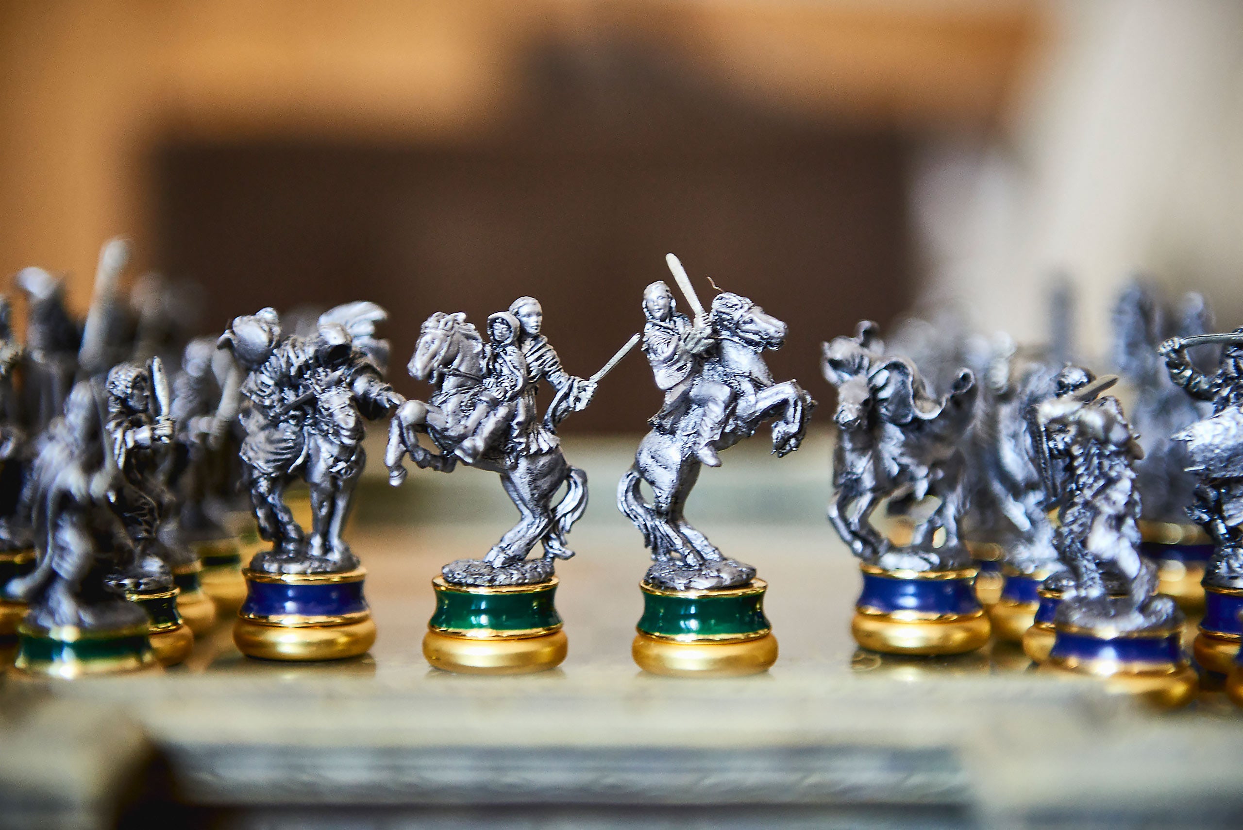 Produktbild Der Herr der Ringe Schachspiel Premium