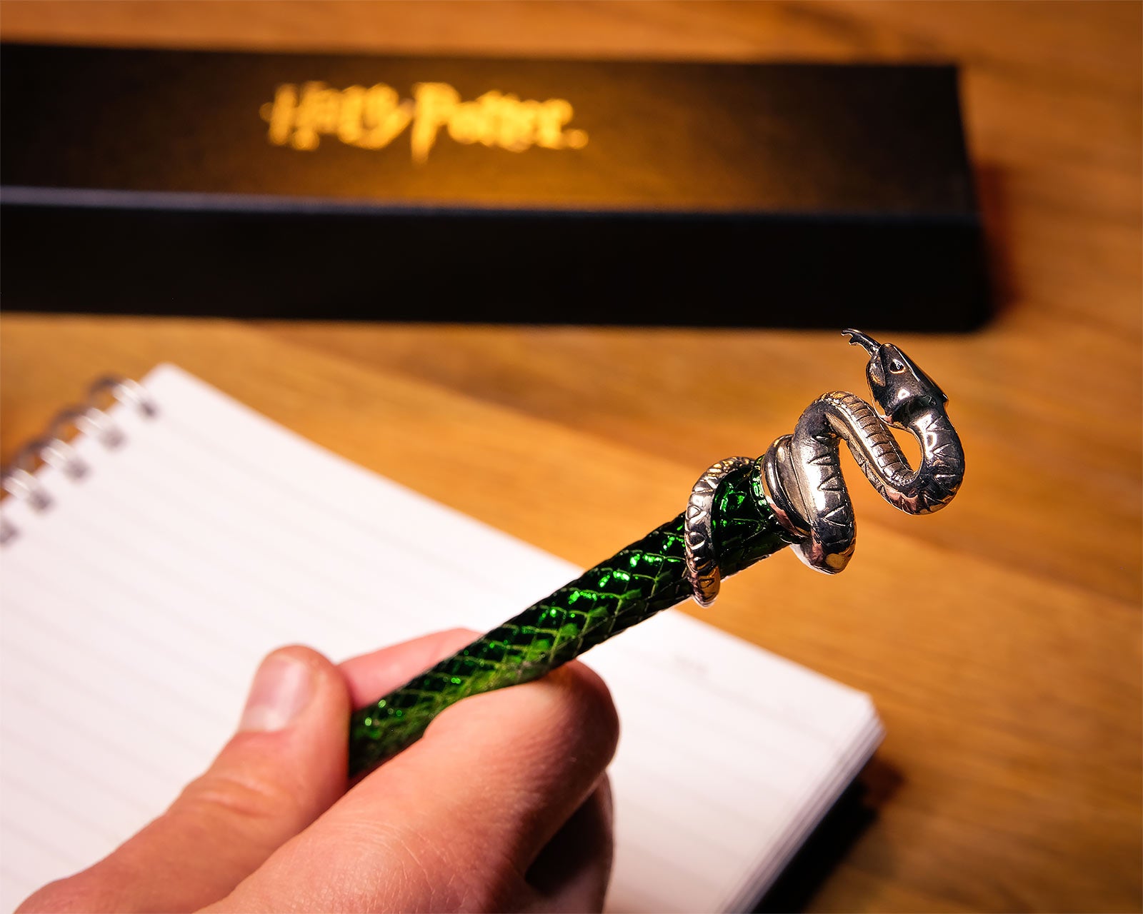 Produktbild Hogwarts Slytherin Stift