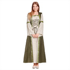 Produktbild Rebecca Mittelalter Kleid natur-grün