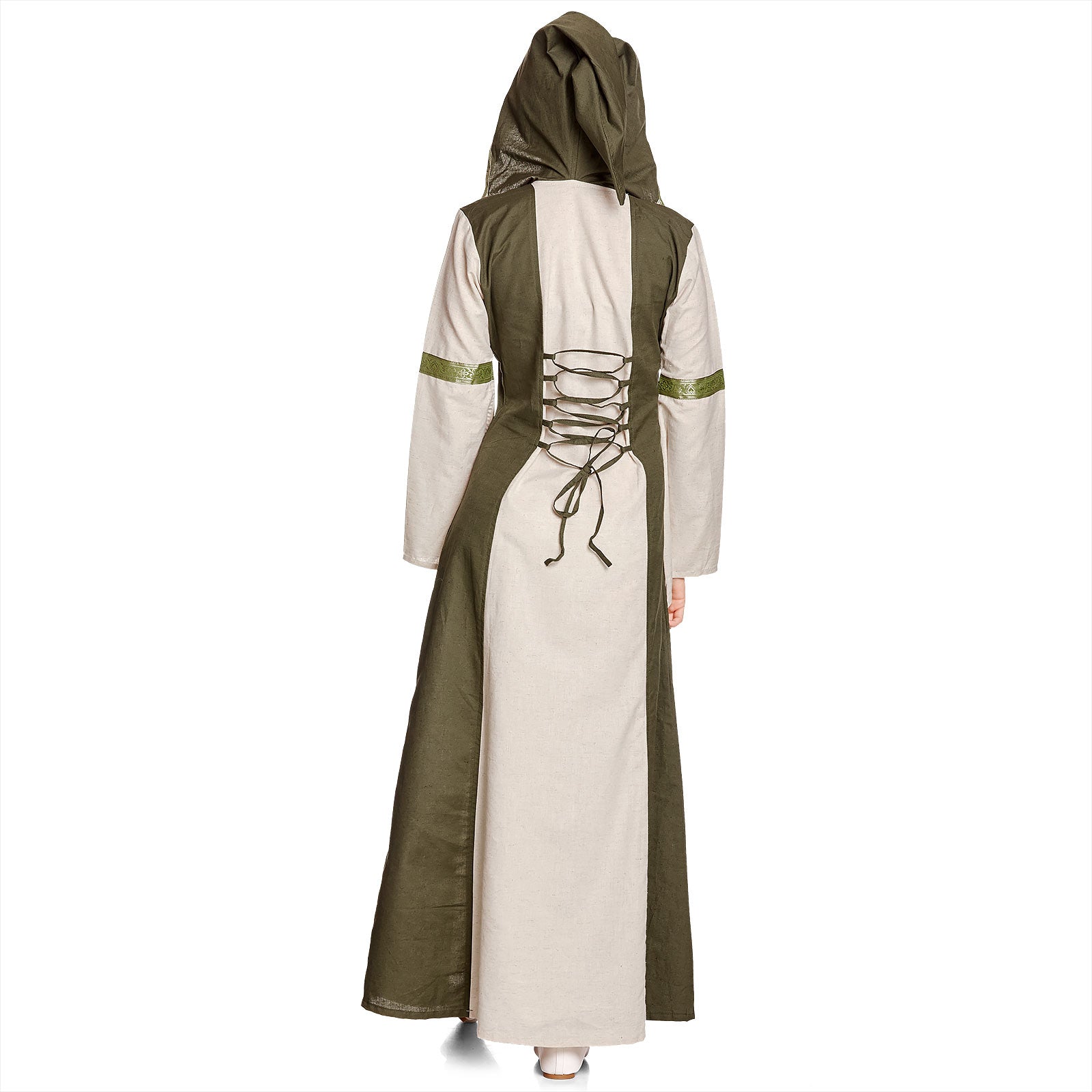 Produktbild Rebecca Mittelalter Kleid natur-grün