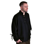 Produktbild Mittelalter Hemd schwarz