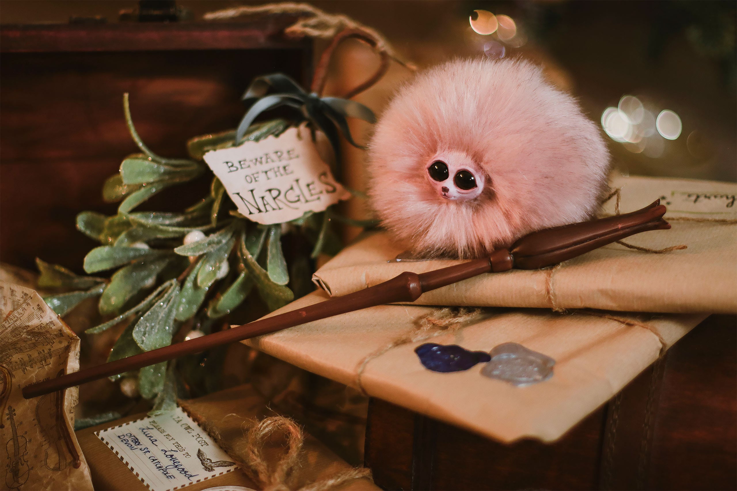 Produktbild Luna Lovegood Zauberstab - Charakter Edition