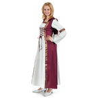 Produktbild Chiara Mittelalter Kleid natur-rot