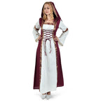 Produktbild Chiara Mittelalter Kleid natur-rot
