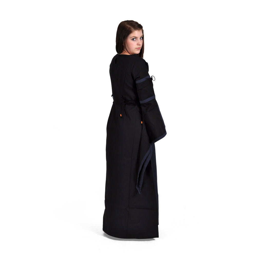 Produktbild Elisa - Mittelalterkleid schwarz-blau