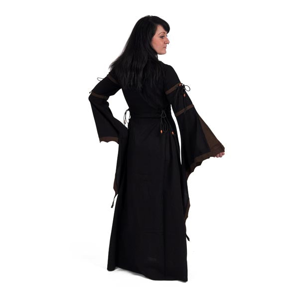 Produktbild Leona - Mittelalterkleid schwarz-braun