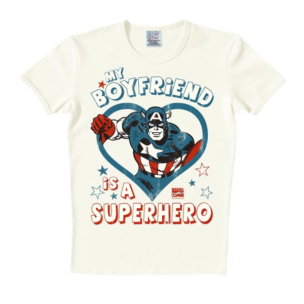 Produktbild Marvel - My Boyfriend is a Superhero T-Shirt