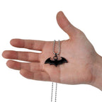 Produktbild Batman - Fledermaus Anhänger schwarz an Kette