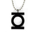 Produktbild Green Lantern - Logo Anhänger schwarz an Kette