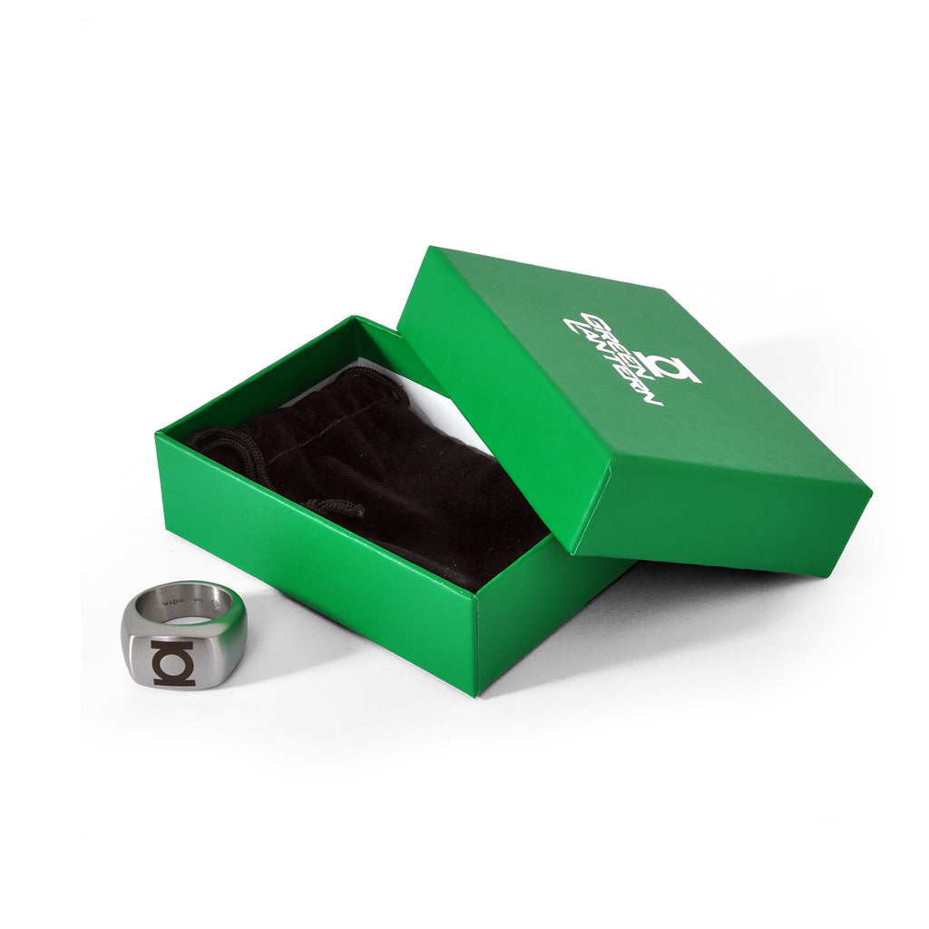 Produktbild Green Lantern - Logo Ring grau
