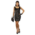 Produktbild Partykleid mit Lederfransen - Damenkostüm