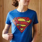 Produktbild Superman - Retro Logo Shirt