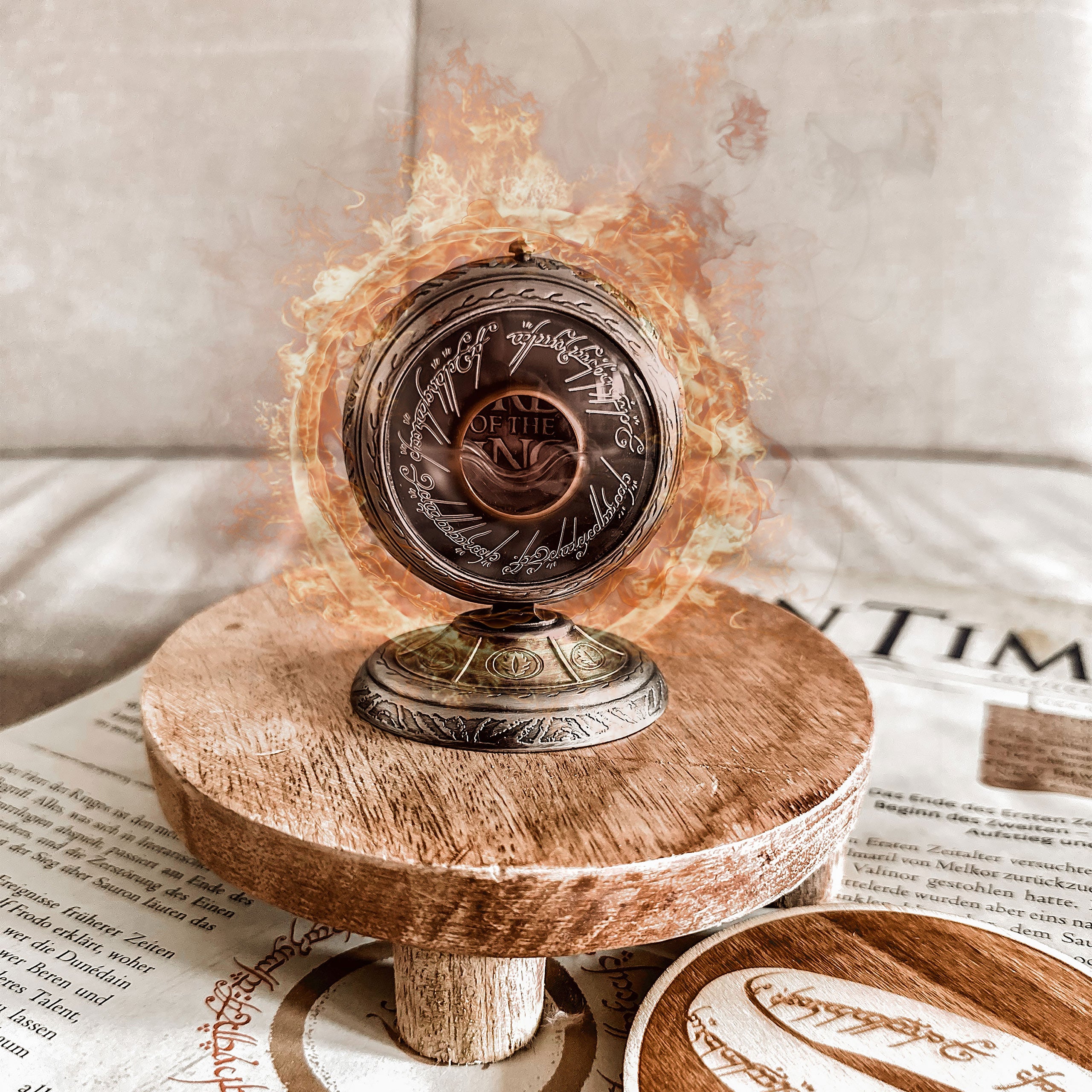 Produktbild Der Herr der Ringe - Der Eine Ring im Schmuckdisplay