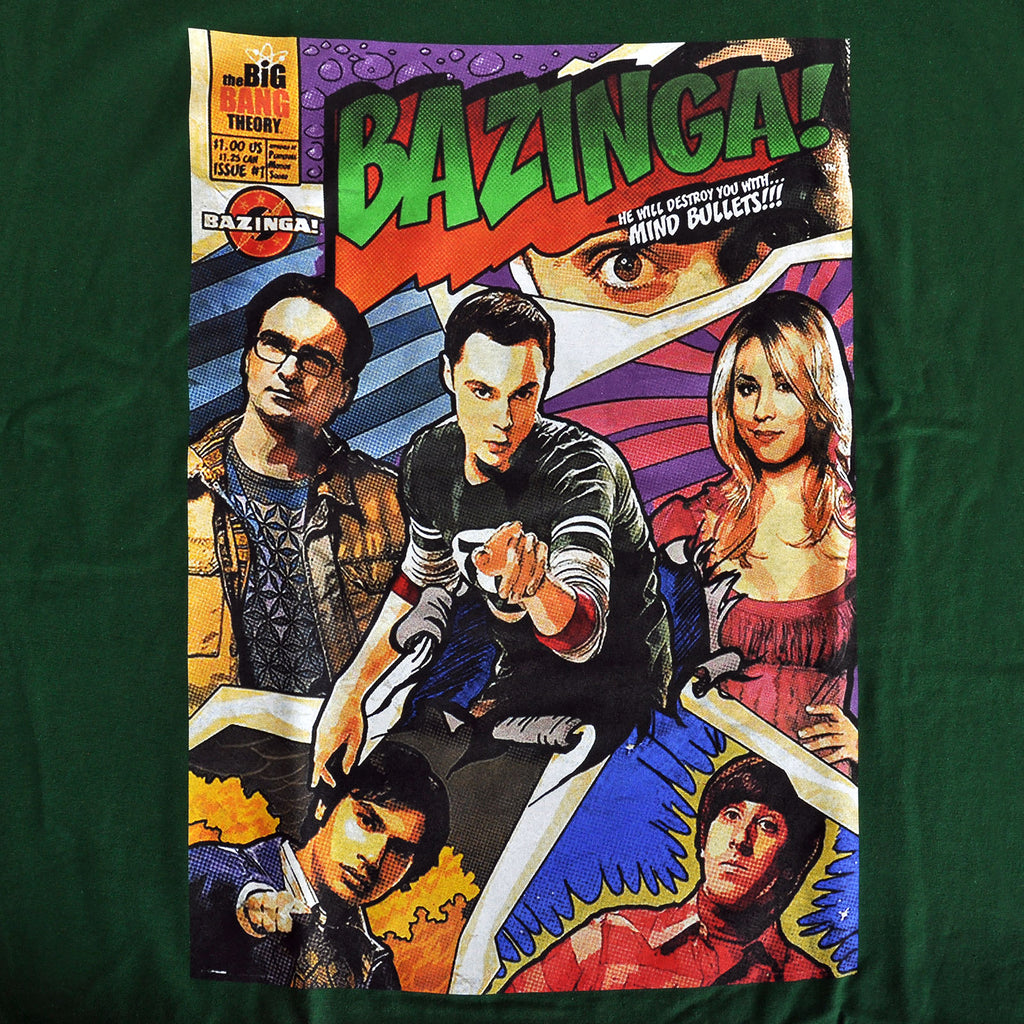 Produktbild The Big Bang Theory - Bazinga Comic Style T-Shirt