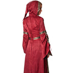 Produktbild Mittelalterkleid Iris bordeaux-schwarz