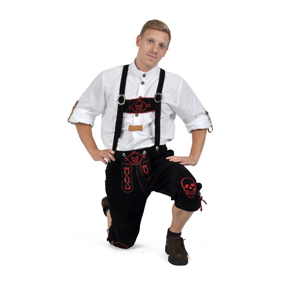 Produktbild Zombie Echtleder Trachtenhose Herren