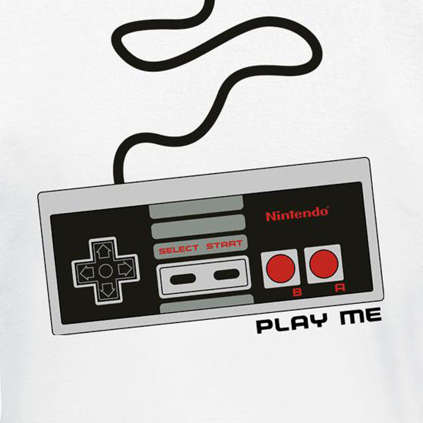 Produktbild Nintendo - NES Controller T-Shirt weiß