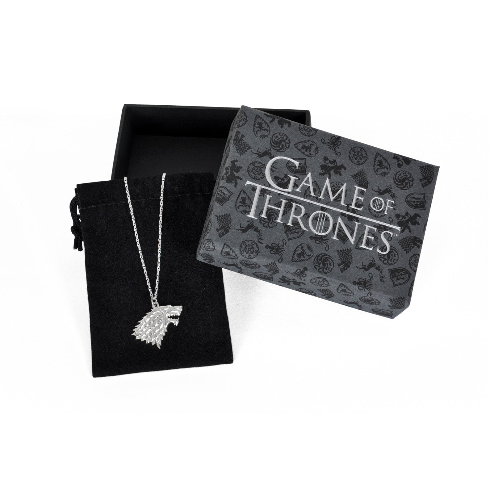 Product image Game of Thrones - Stark Crest Necklace Silver