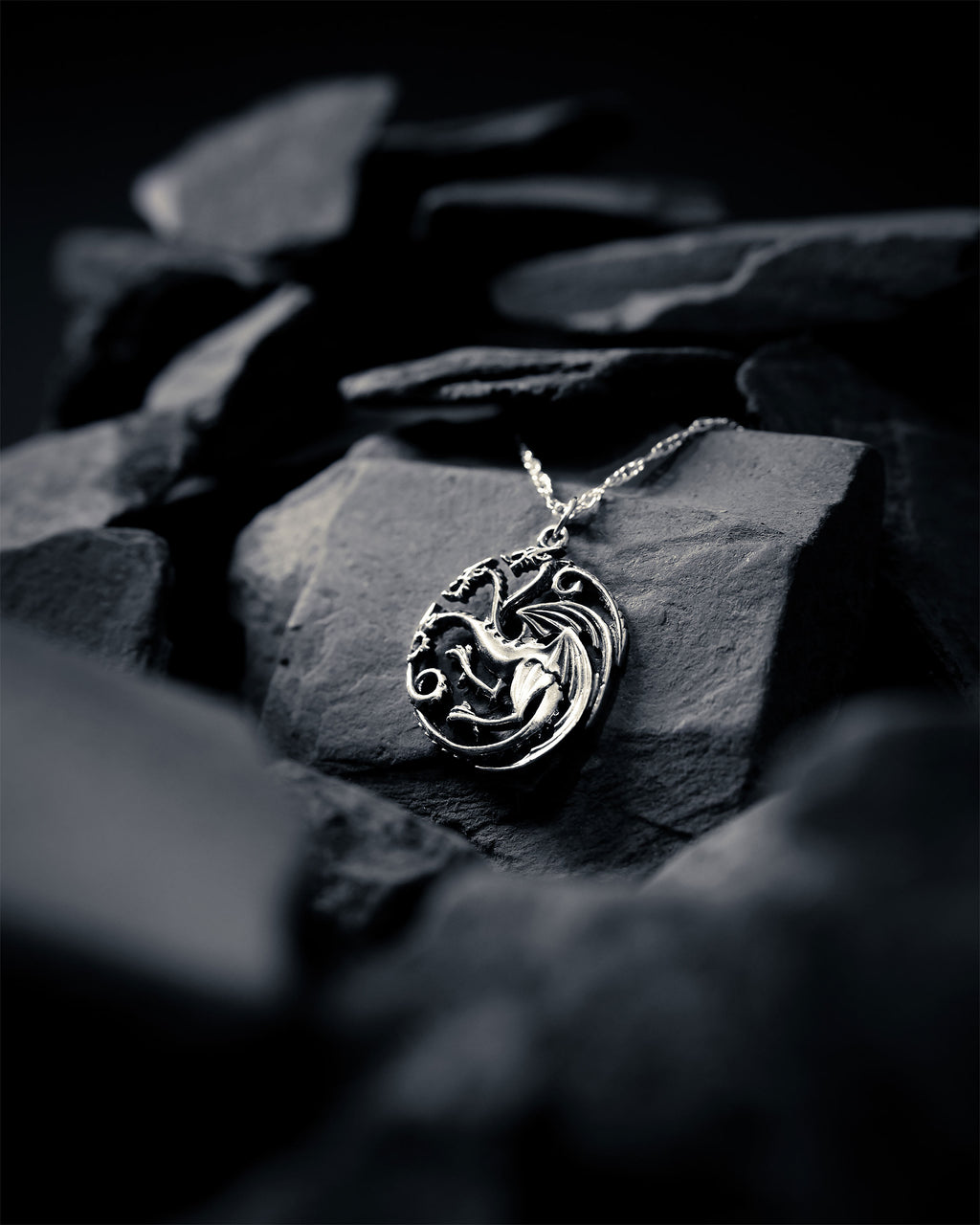 Produktbild Game of Thrones - Targaryen Wappen Kette