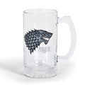 Produktbild Game of Thrones - House Stark Glaskrug