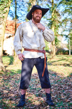 Produktbild Filzhut mit Feder schwarz