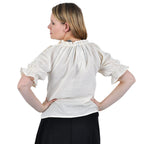 Produktbild Mittelalter Kurzarmbluse Sandra beige