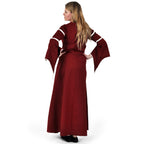 Produktbild Mittelalter Kleid Katherina rot-natur