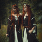Produktbild Mittelalter Kleid Katherina braun-natur