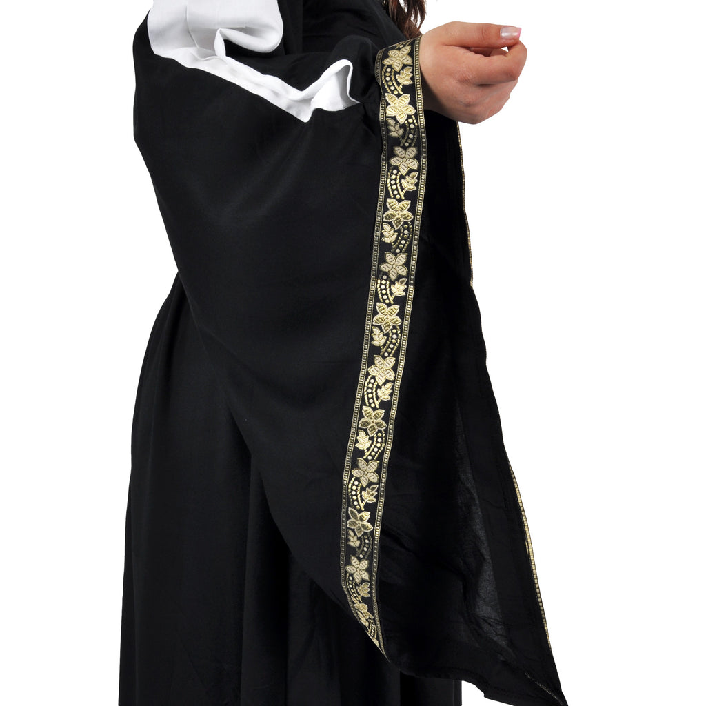 Produktbild Mittelalter Kleid Leila schwarz