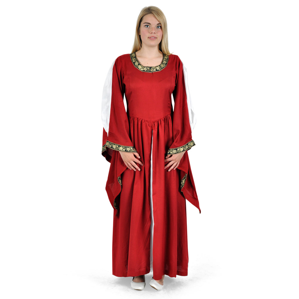 Produktbild Mittelalter Kleid Leila rot