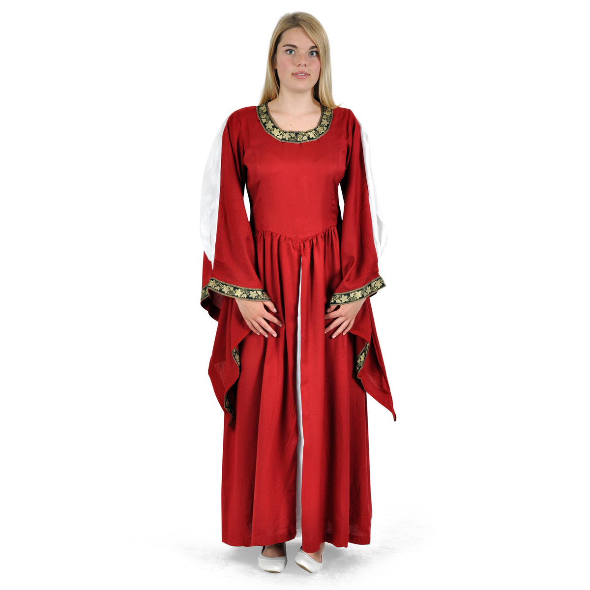Produktbild Mittelalter Kleid Leila rot