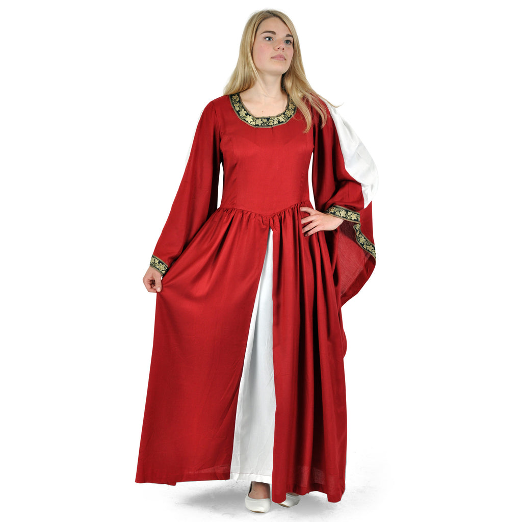 Produktbild Mittelalter Kleid Leila rot