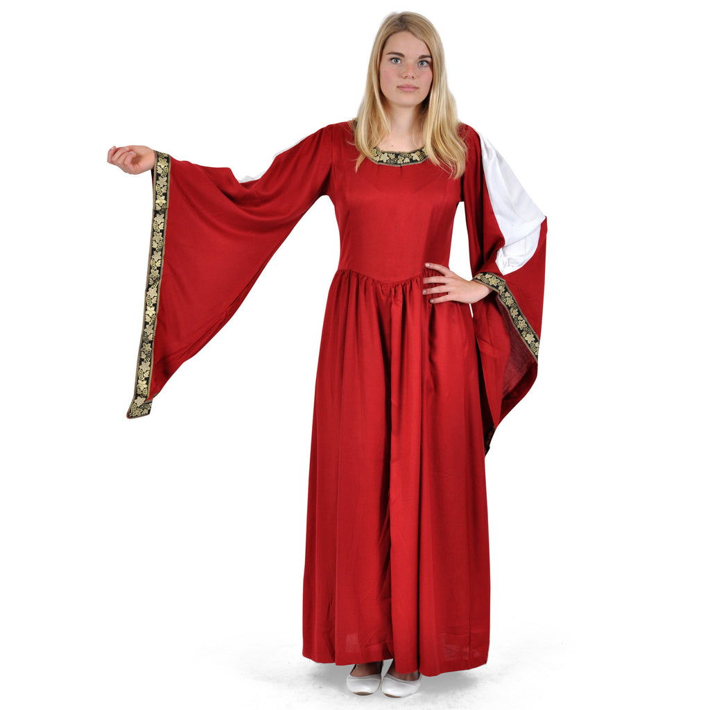 Produktbild Mittelalter Kleid Leila rot