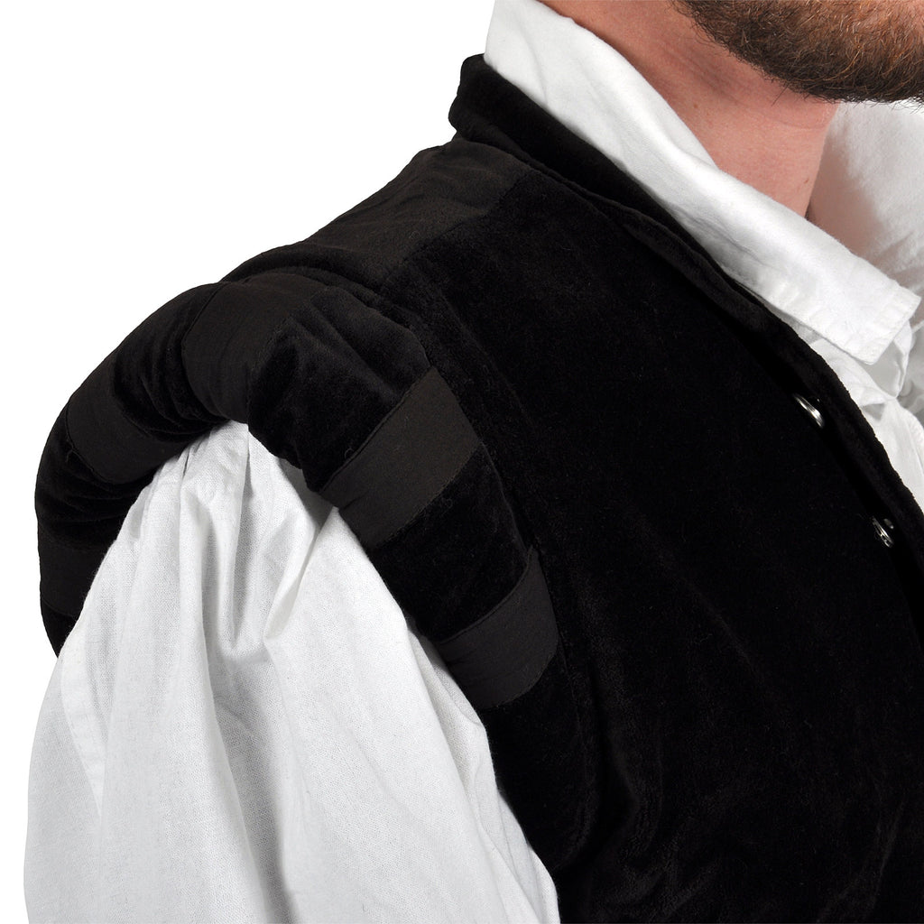 Produktbild Wams Samt mit Stehkragen braun