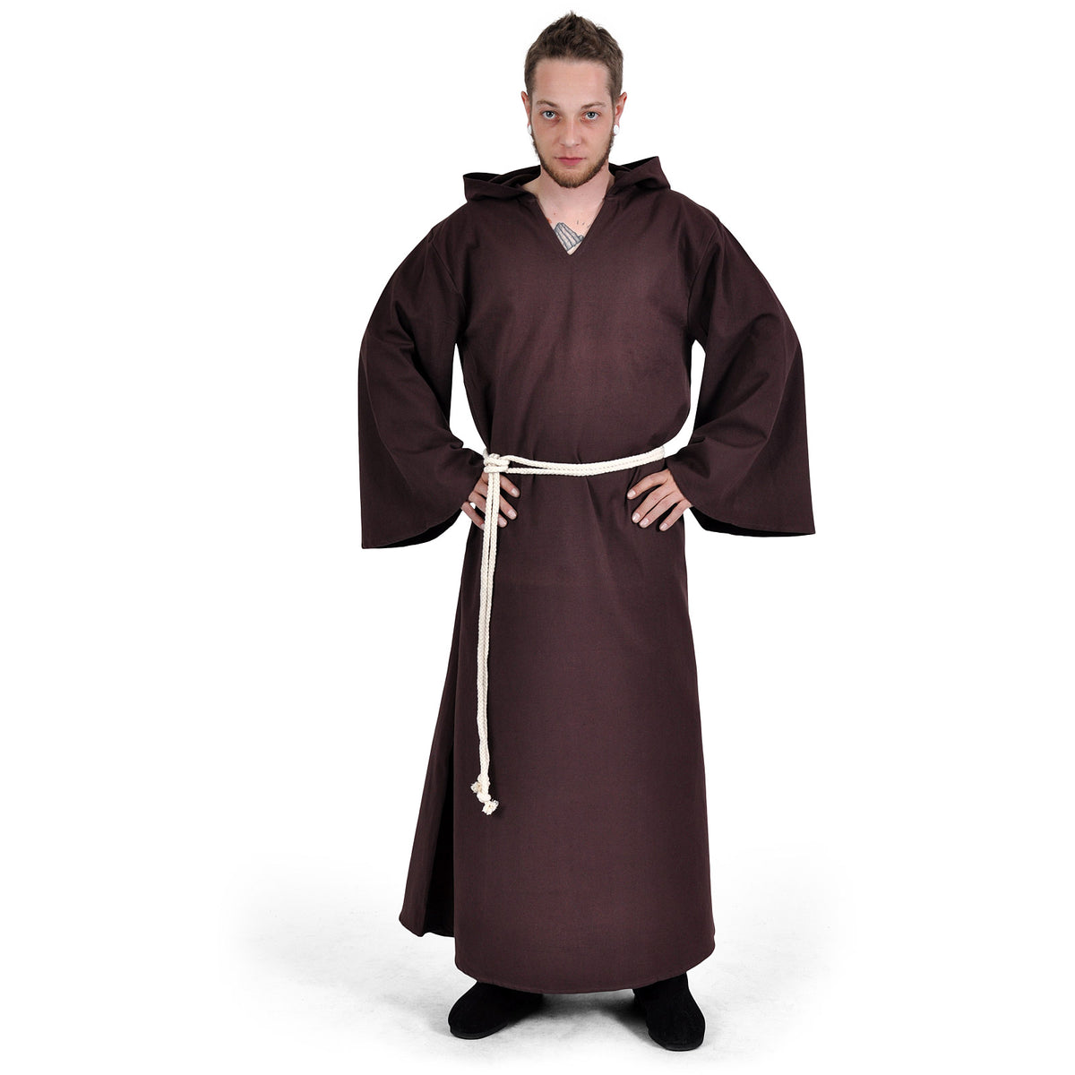Product image Monk's robe with cord brown