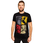 Produktbild Game of Thrones - Wappen distressed T-Shirt schwarz