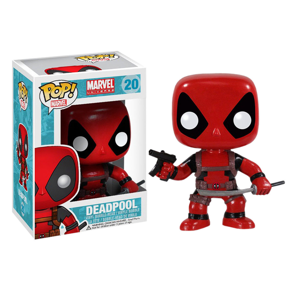 Produktbild Marvel - Deadpool Wackelkopf-Figur