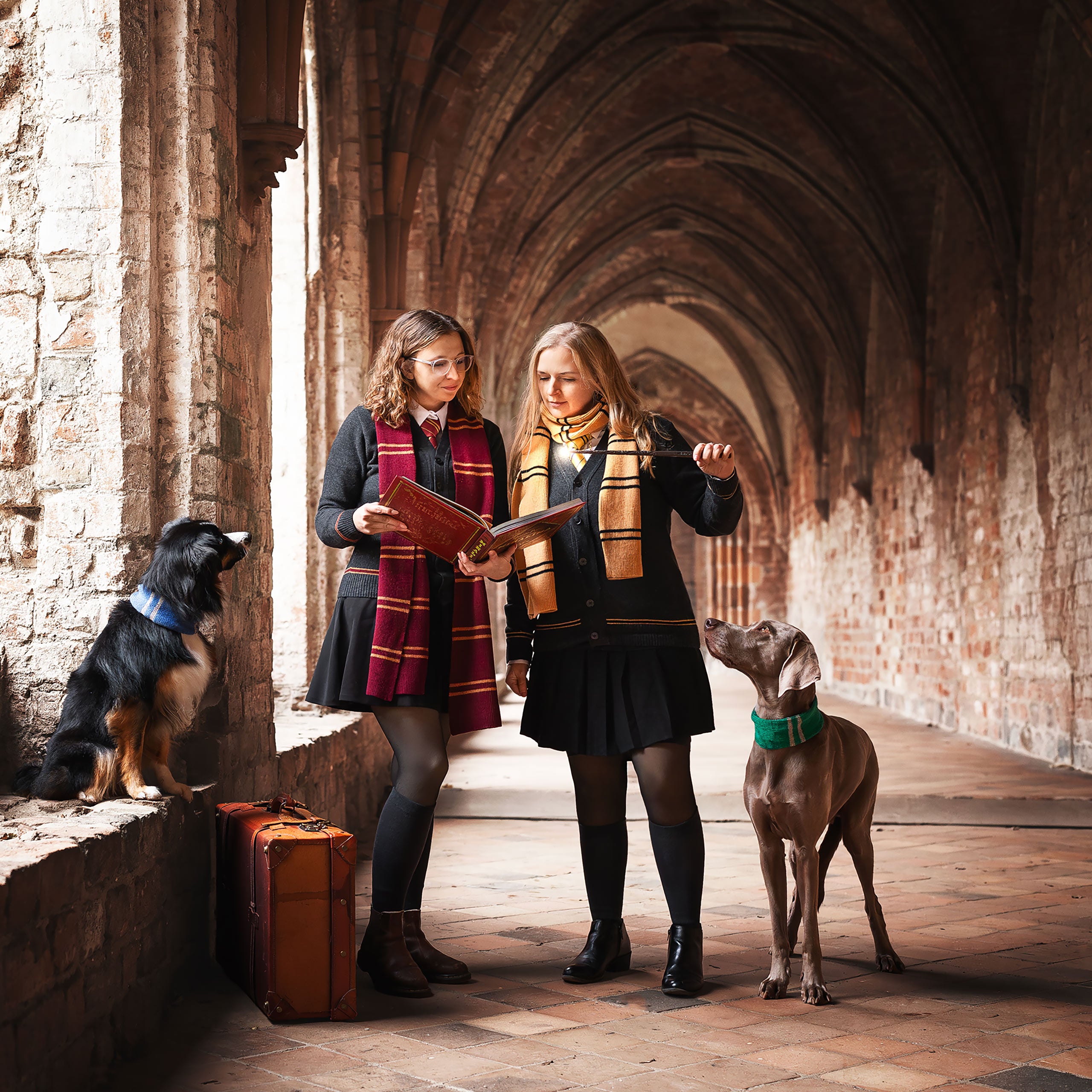 Produktbild Harry Potter - Original Hufflepuff Wollschal