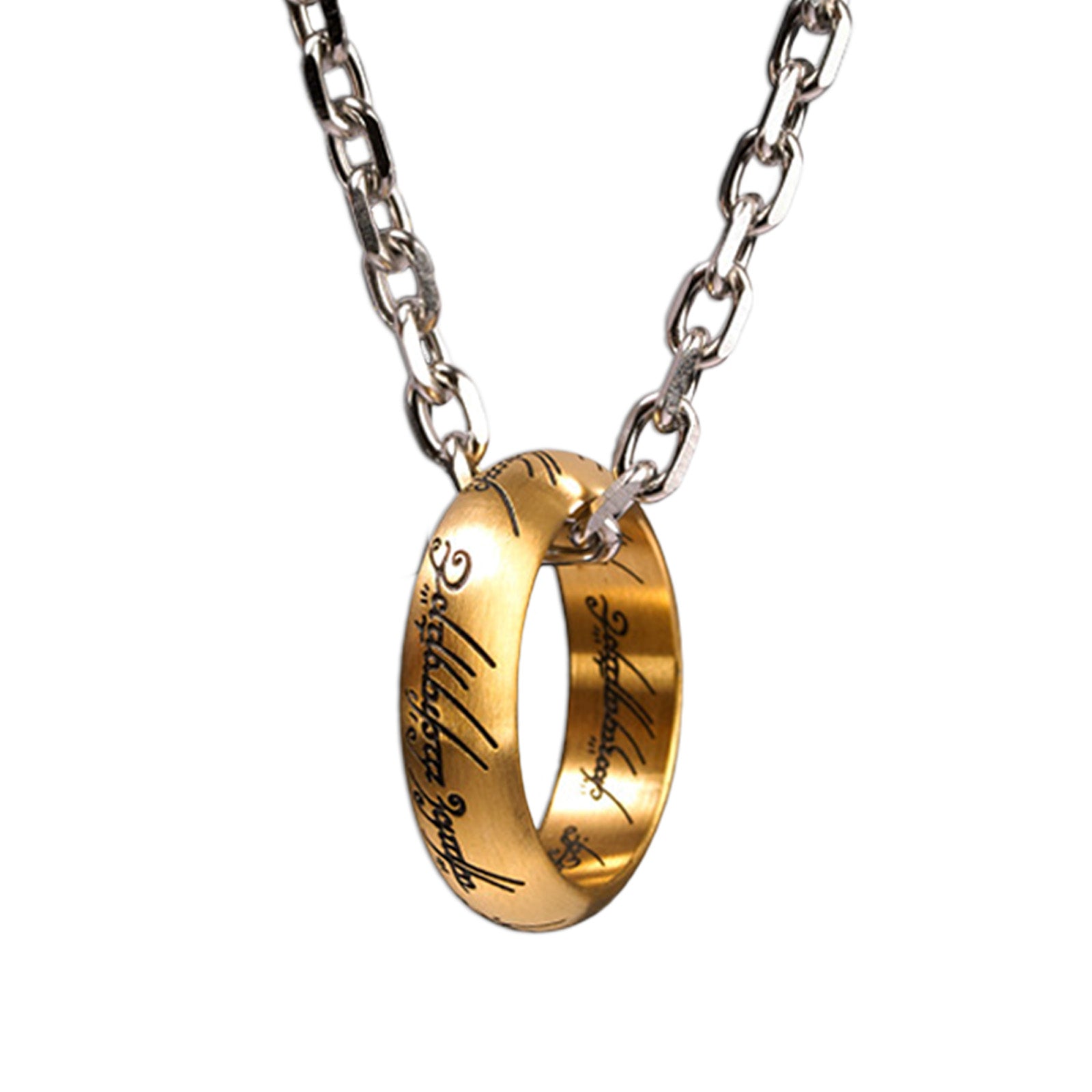 Produktbild Der Herr der Ringe - Der Eine Ring an Kette Edelstahl