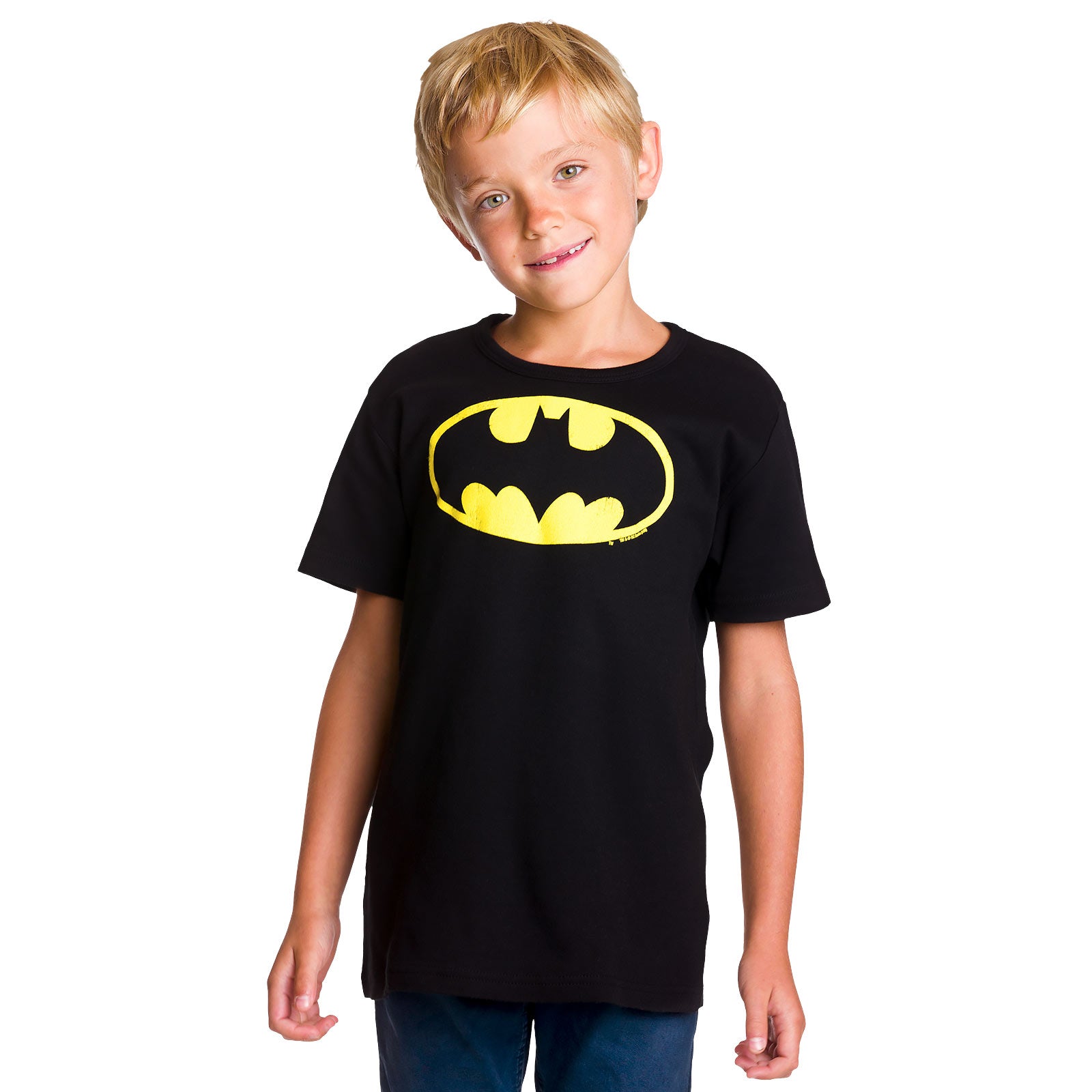 Produktbild Batman - Logo T-Shirt für Kinder schwarz