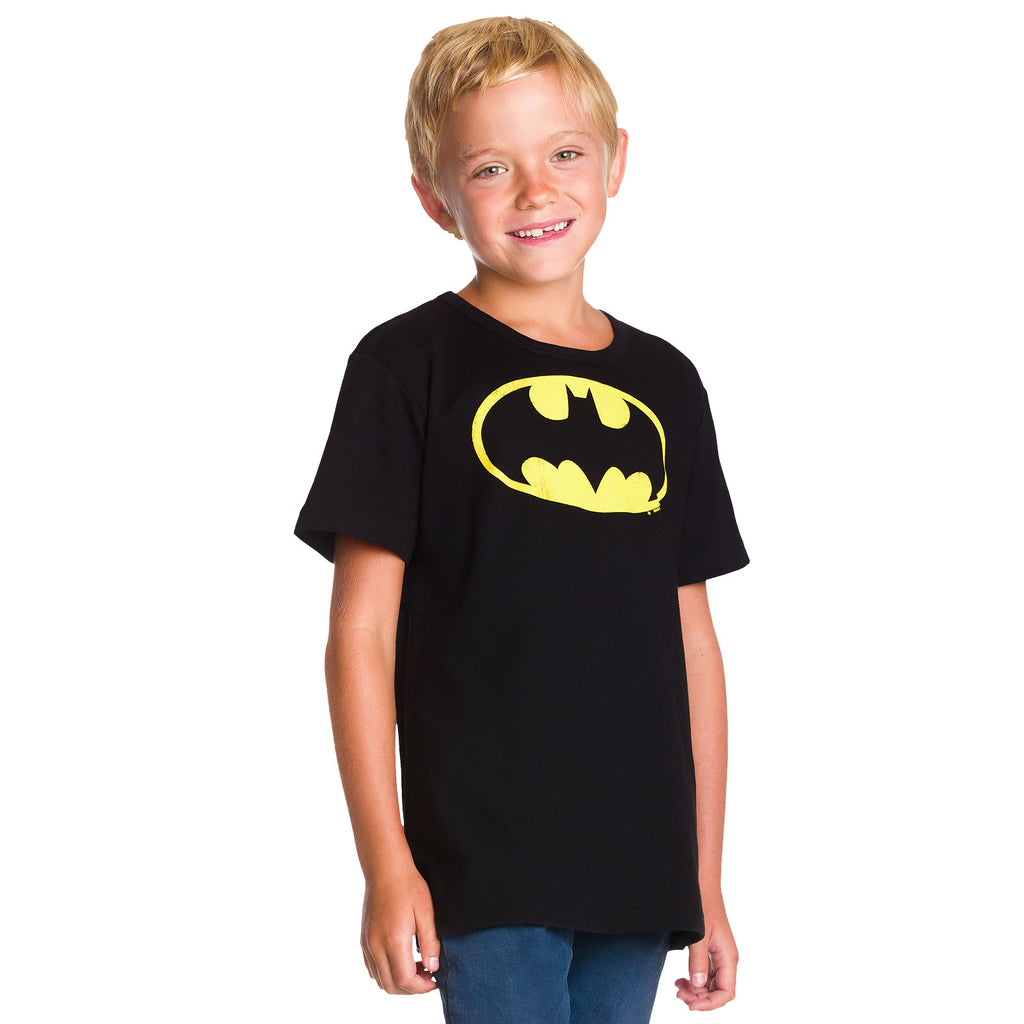 Produktbild Batman - Logo T-Shirt für Kinder schwarz