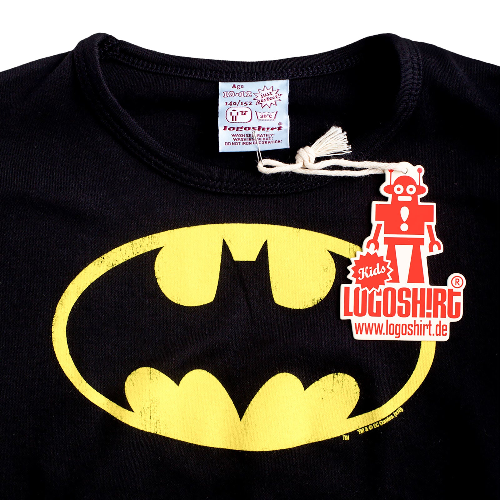 Produktbild Batman - Logo T-Shirt für Kinder schwarz