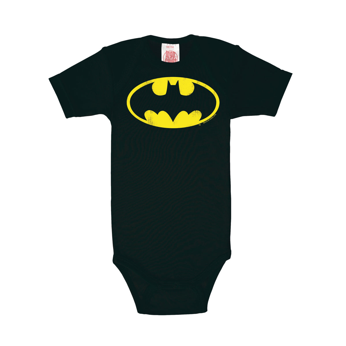 Produktbild Batman - Logo Baby Body schwarz