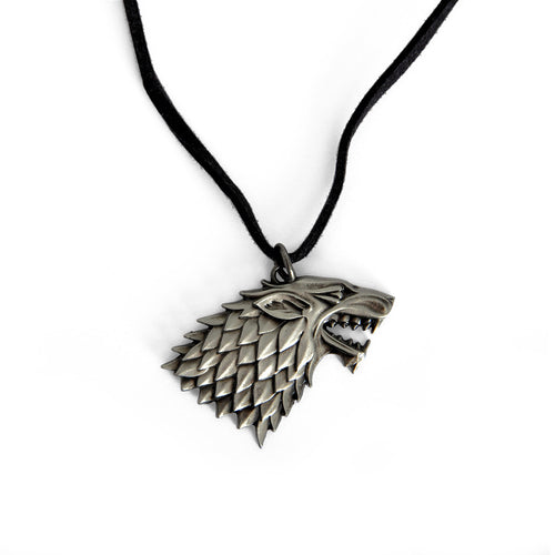Produktbild Game of Thrones - Stark Wappen Schattenwolf Kette