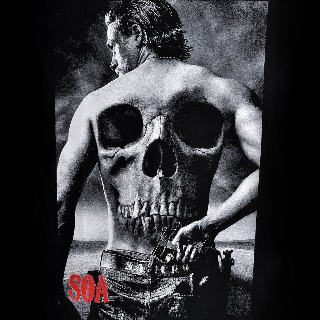 Product image Sons of Anarchy - Skull Head T-Shirt Black