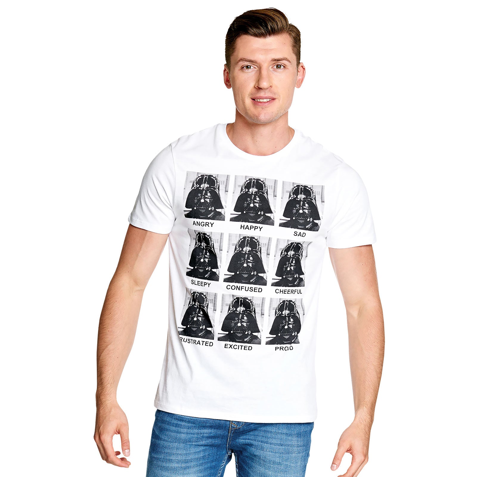 Produktbild Star Wars - Darth Vader Multiface T-Shirt weiß