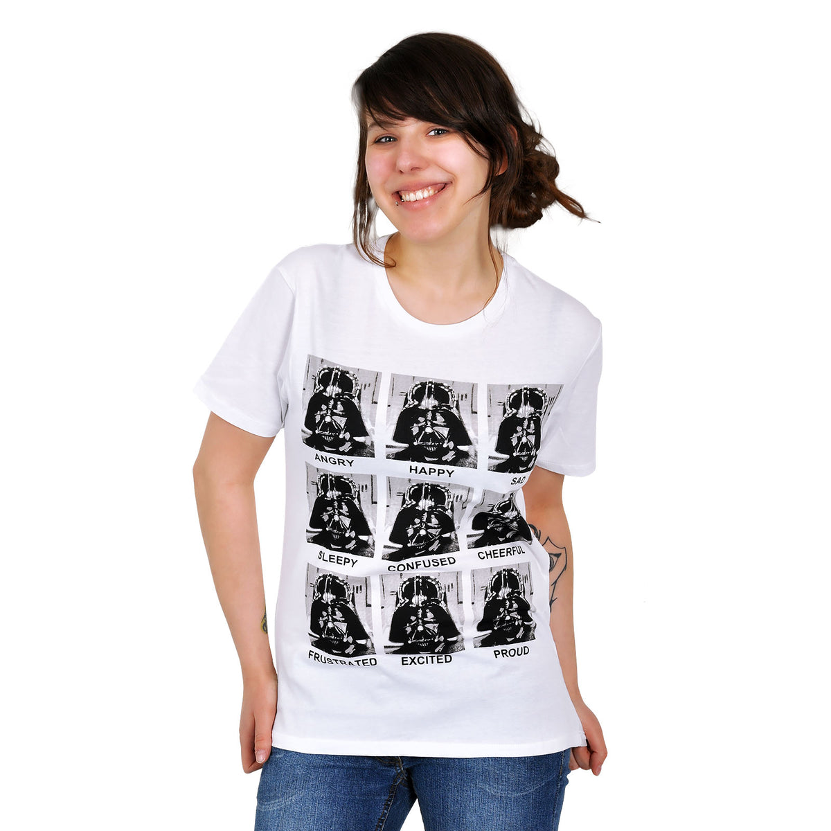 Produktbild Star Wars - Darth Vader Multiface T-Shirt weiß