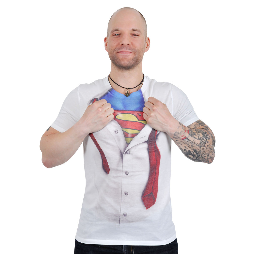Produktbild Superman - Clark Kent T-Shirt weiß