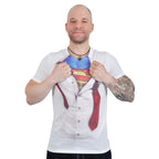 Produktbild Superman - Clark Kent T-Shirt weiß