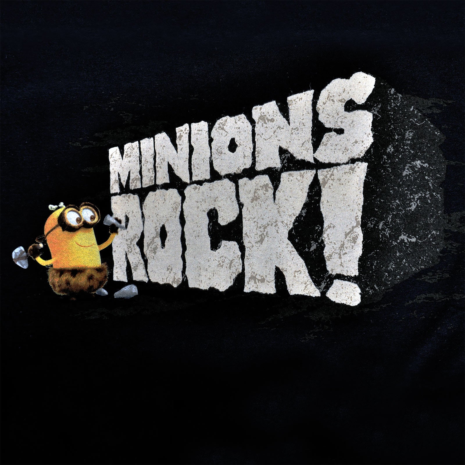 Produktbild Minions - Rock! T-Shirt schwarz